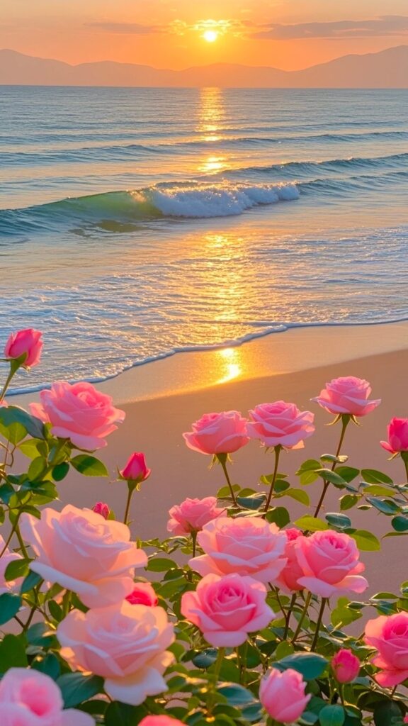 pink flower wallpaper 8