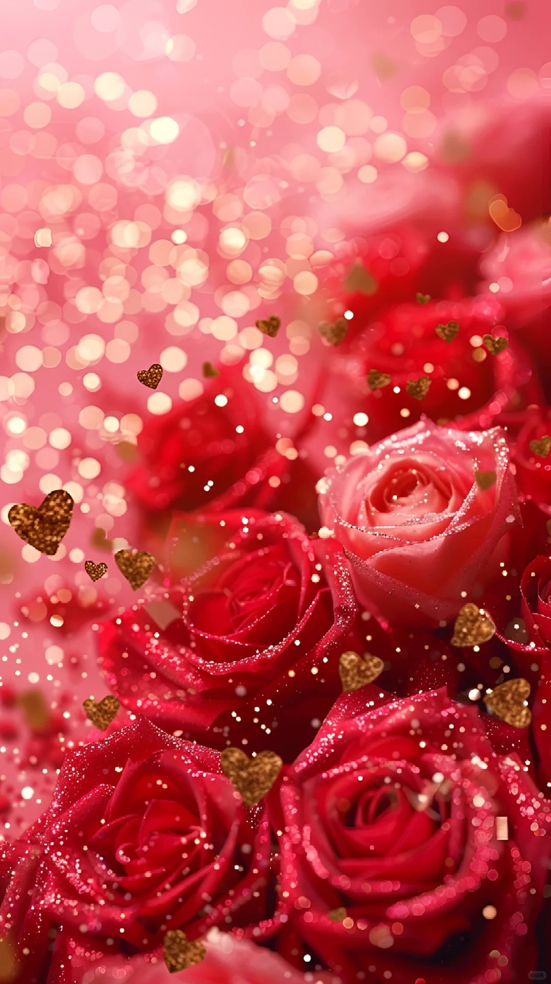 red flower wallpaper