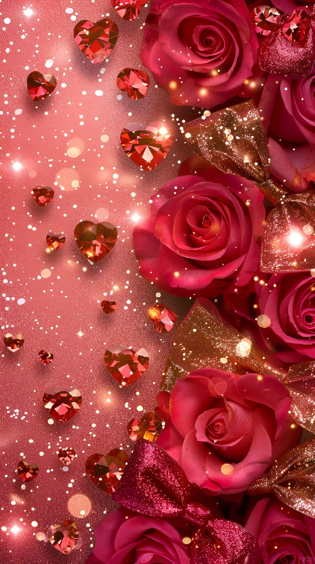 red flower wallpaper